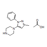 1-(3-Methyl-1-phenyl-5-pyrazolyl)piperazine Acetate