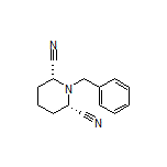 cis-1-Benzylpiperidine-2,6-dicarbonitrile