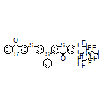 (9-Oxo-9H-thioxanthen-2-yl)[4-[(9-oxo-9H-thioxanthen-2-yl)thio]phenyl](phenyl)sulfonium Trifluorotris(perfluoroethyl)phosphate(V)