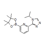 6-(4-Isopropyl-4H-1,2,4-triazol-3-yl)pyridine-2-boronic Acid Pinacol Ester