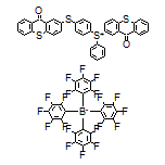 (9-Oxo-9H-thioxanthen-2-yl)[4-[(9-oxo-9H-thioxanthen-2-yl)thio]phenyl](phenyl)sulfonium Tetrakis(perfluorophenyl)borate