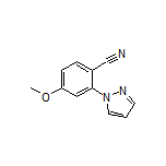 4-Methoxy-2-(1-pyrazolyl)benzonitrile