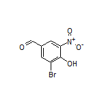 3-Bromo-4-hydroxy-5-nitrobenzaldehyde