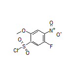 5-Fluoro-2-methoxy-4-nitro-1-benzenesulfonyl Chloride