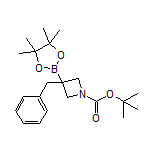 3-Benzyl-1-Boc-azetidine-3-boronic Acid Pinacol Ester