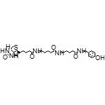 N-(4-Hydroxyphenethyl)-6-[6-[5-[(3aS,4S,6aR)-2-oxohexahydro-1H-thieno[3,4-d]imidazol-4-yl]pentanamido]hexanamido]hexanamide