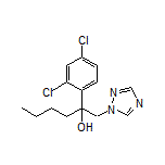 2-(2,4-Dichlorophenyl)-1-(1H-1,2,4-triazol-1-yl)-2-hexanol