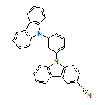 9-[3-(9H-Carbazol-9-yl)phenyl]-9H-carbazole-3-carbonitrile