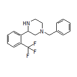 1-Benzyl-3-[2-(trifluoromethyl)phenyl]piperazine