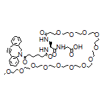 (S)-44-[6-(2-Azatricyclo[10.4.0.04,9]hexadeca-1(16),4,6,8,12,14-hexaen-10-yn-2-yl)-6-oxohexanamido]-41,45-dioxo-2,5,8,11,14,17,20,23,26,29,32,35,38-tridecaoxa-42,46-diazanonatetracontan-49-oic Acid