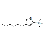 (4-Hexyl-2-thienyl)trimethylstannane