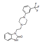 1-[2-[4-[3-(Trifluoromethyl)phenyl]piperazin-1-yl]ethyl]-1,3-dihydro-2H-benzo[d]imidazol-2-one