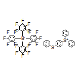 Diphenyl[4-(phenylthio)phenyl]sulfonium Tetrakis(pentafluorophenyl)borate