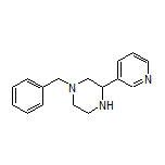 1-Benzyl-3-(pyridin-3-yl)piperazine