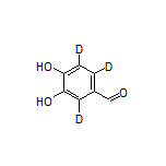 3,4-Dihydroxybenzaldehyde-2,5,6-d3