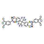 N,N’-[(Perfluoropropane-2,2-diyl)bis(2-hydroxy-5,1-phenylene)]bis(1,3-dioxo-1,3-dihydroisobenzofuran-5-carboxamide)