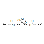 2-[2,2-Dichloro-3-methoxy-3-(2-pent-4-enoyloxyethyl)cyclopropyl]ethyl 4-Pentenoate