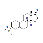 (8S,13S,14S)-3,3-Dimethoxy-13-methyl-3,4,6,7,8,12,13,14,15,16-decahydro-1H-cyclopenta[a]phenanthren-17(2H)-one