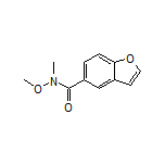 N-Methoxy-N-methylbenzofuran-5-carboxamide