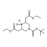 Diethyl 2,2’-(1-Boc-4,4-difluoropiperidine-3,5-diyl)diacetate