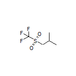 2-Methyl-1-[(trifluoromethyl)sulfonyl]propane