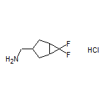 (6,6-Difluorobicyclo[3.1.0]hexan-3-yl)methanamine Hydrochloride