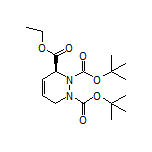 Ethyl (S)-1,2-Di-Boc-1,2,3,6-tetrahydropyridazine-3-carboxylate