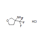 3-(Trifluoromethyl)tetrahydrofuran-3-amine Hydrochloride