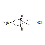 (1R,3r,5S)-rel-6,6-Difluorobicyclo[3.1.0]hexan-3-amine Hydrochloride