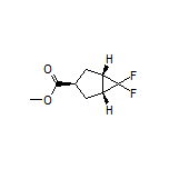 Methyl (1R,3s,5S)-rel-6,6-Difluorobicyclo[3.1.0]hexane-3-carboxylate