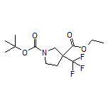 Ethyl 1-Boc-3-(trifluoromethyl)pyrrolidine-3-carboxylate