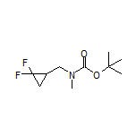 N-Boc-1-(2,2-difluorocyclopropyl)-N-methylmethanamine