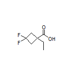 1-Ethyl-3,3-difluorocyclobutanecarboxylic Acid