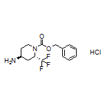 (2S,4S)-1-Cbz-2-(trifluoromethyl)piperidin-4-amine Hydrochloride