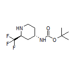 (2S,4S)-N-Boc-2-(trifluoromethyl)piperidin-4-amine