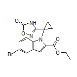 Ethyl 5-Bromo-1-[1-(5-oxo-4,5-dihydro-1,2,4-oxadiazol-3-yl)cyclopropyl]-1H-indole-2-carboxylate