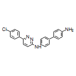 N4-[6-(4-Chlorophenyl)-3-pyridazinyl]-[1,1’-biphenyl]-4,4’-diamine