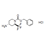 (2R,4R)-1-Cbz-2-(trifluoromethyl)piperidin-4-amine Hydrochloride