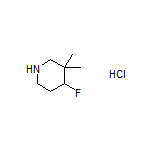 4-Fluoro-3,3-dimethylpiperidine Hydrochloride