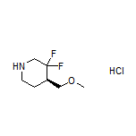 (R)-3,3-Difluoro-4-(methoxymethyl)piperidine Hydrochloride