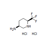 (3S,6S)-6-(Trifluoromethyl)piperidin-3-amine Dihydrochloride