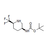 (3S,6S)-N-Boc-6-(trifluoromethyl)piperidin-3-amine