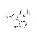 1-Boc-5-(2-chlorophenyl)pyrrolidin-3-one