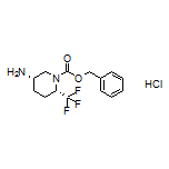 (3S,6S)-1-Cbz-6-(trifluoromethyl)piperidin-3-amine Hydrochloride