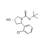 (3S)-1-Boc-5-(2-chlorophenyl)pyrrolidin-3-ol