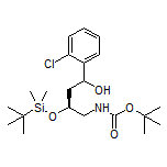 (3S)-4-(Boc-amino)-3-[(tert-butyldimethylsilyl)oxy]-1-(2-chlorophenyl)butan-1-ol