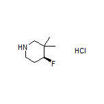 (S)-4-Fluoro-3,3-dimethylpiperidine Hydrochloride