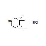 (R)-4-Fluoro-3,3-dimethylpiperidine Hydrochloride