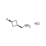 (cis-3-Fluorocyclobutyl)methanamine Hydrochloride