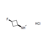 cis-3-Fluoro-N-methylcyclobutanamine Hydrochloride